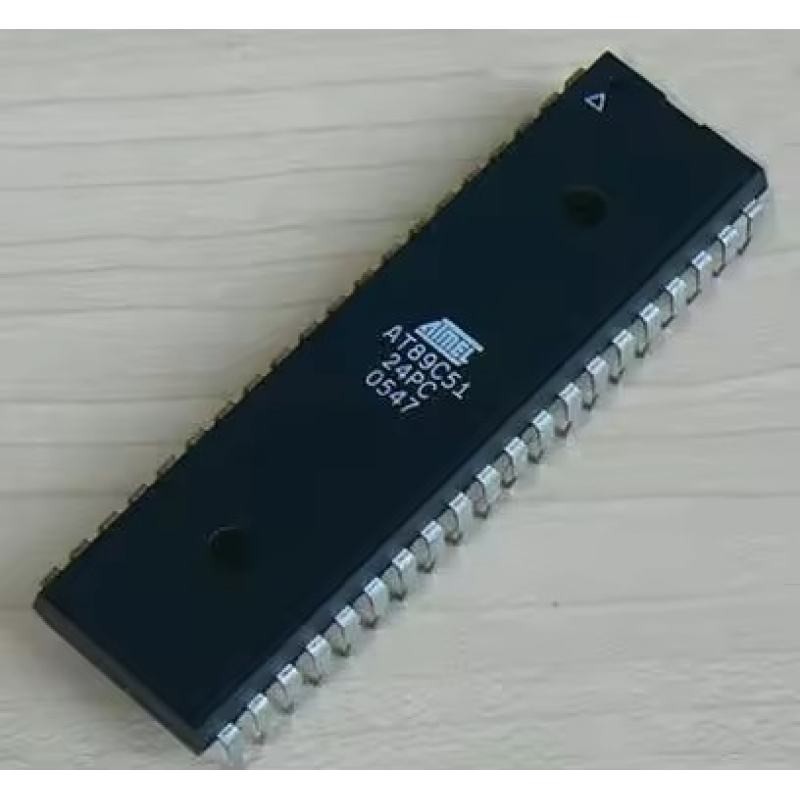 ชิปอินไลน์ AT89S52-24PC AT89S52-24PU PI แฟลชหน่วยความจํา Microcontroller ชิป DIP-40