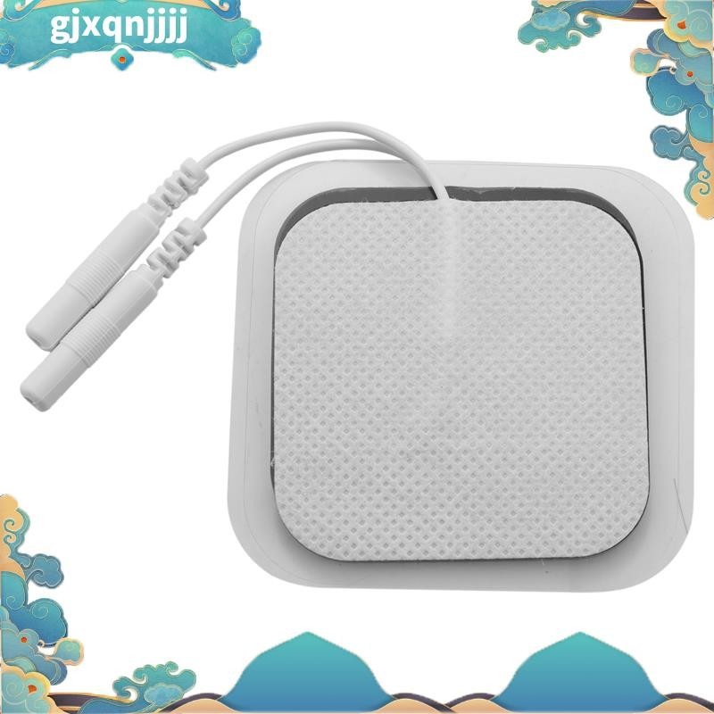 20 ชิ ้ น Electrode Pads สําหรับ Tens Digital Therapy Machine Self กาวนํามาใช ้ ใหม ่ 2 มม.ปลั ๊ กสําหรับ Tens 3000,Ems Digital Therapy เครื ่ องนวด gjxqnjjjjj