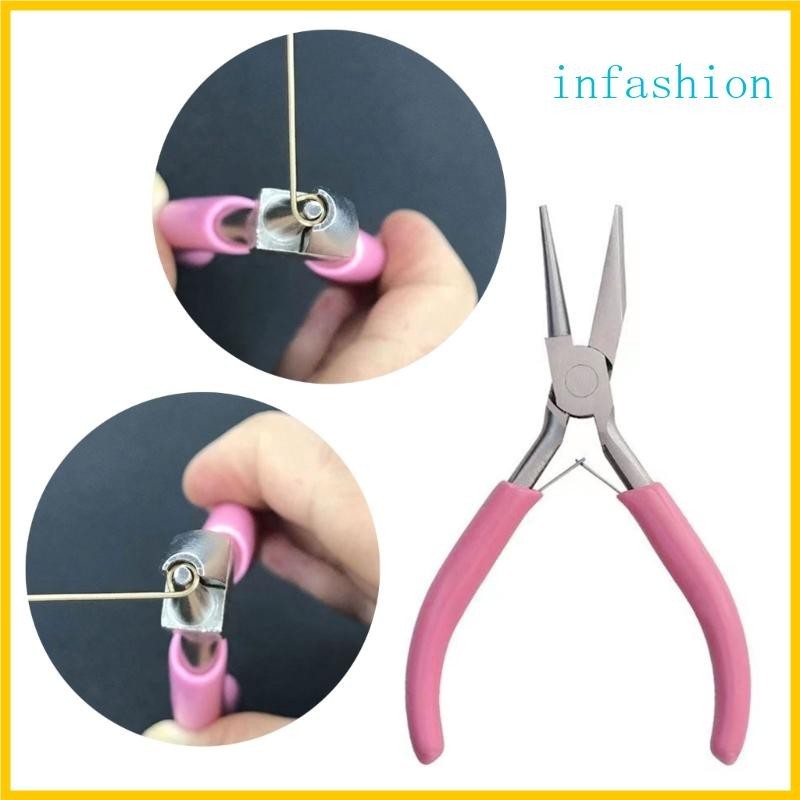 Inf Bail Making Pliers คีมดัดลวดเครื ่ องมือที ่ จําเป ็ นสําหรับหัตถกรรมและเครื ่ องประดับ