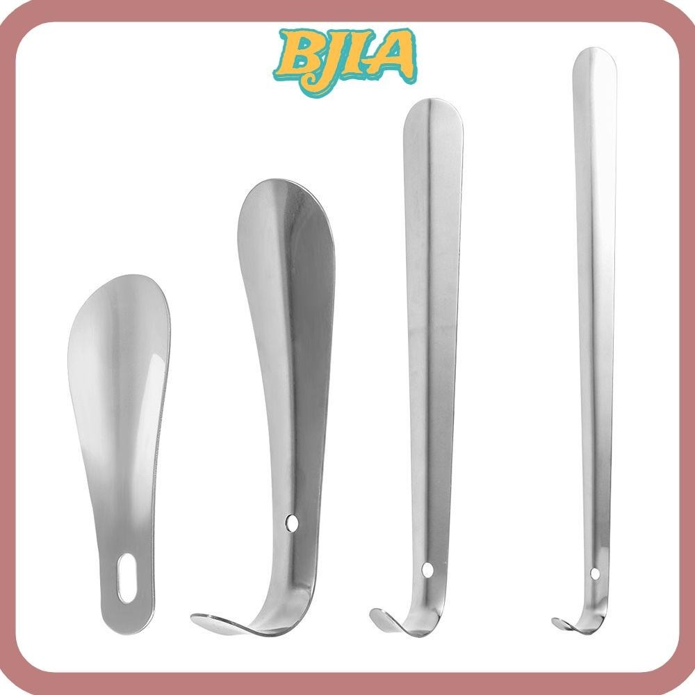 Bja Shoe Horn ทนทานด ้ ามยาวสแตนเลสไม ่ โค ้ งงอ