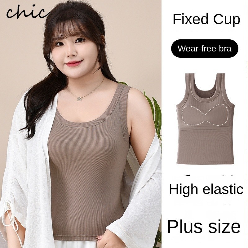 M-4xl เสื้อกั๊กผู้หญิงขนาดบวกยืดหยุ่นสายรัดบางเสื้อกั๊กฤดูร้อนเสื้อกล้าม
