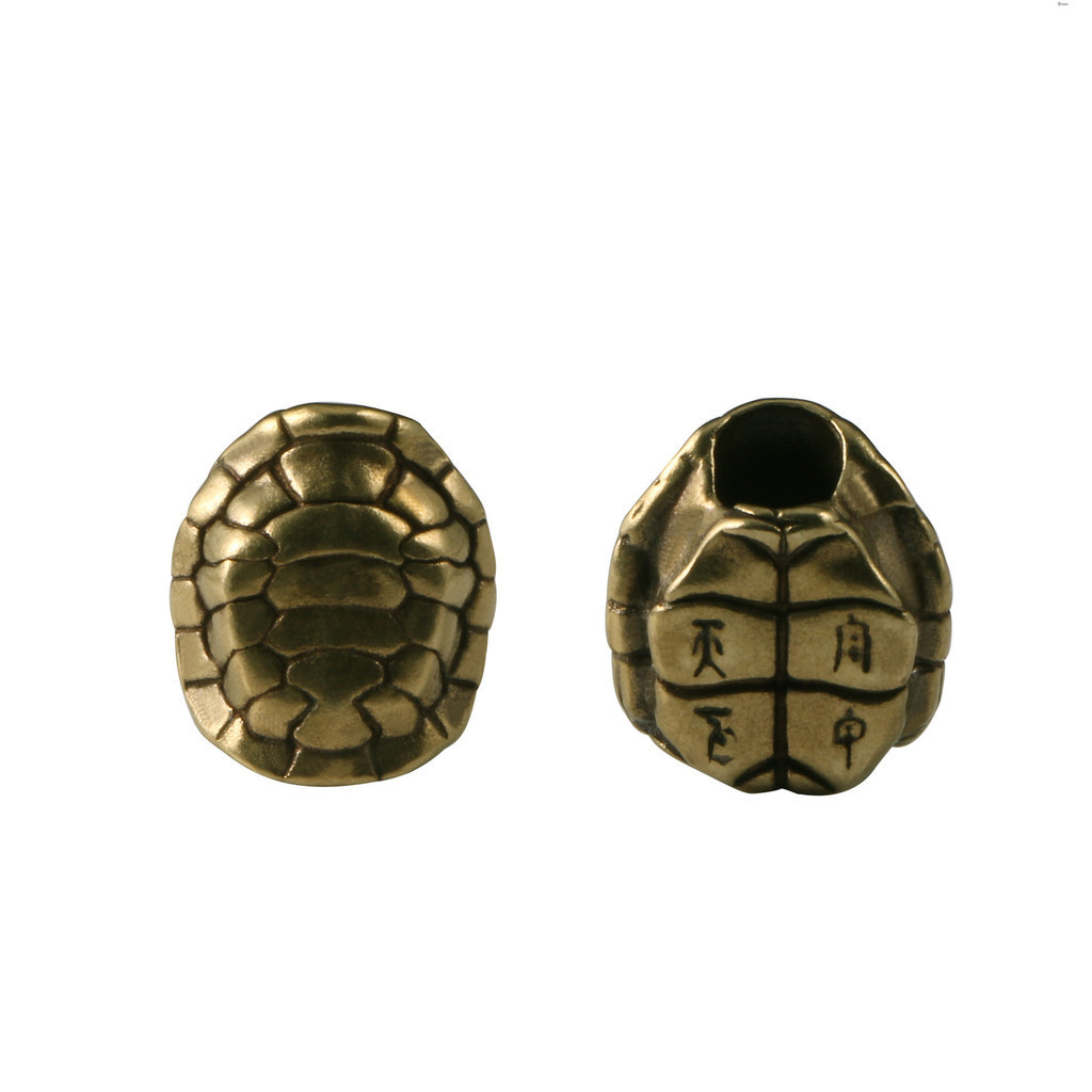 Yueying 2024 ทองเหลือง Fujia World Turtle Shell จี ้ อายุยืนยาวมงคลเต ่ าเชลล ์ ร ่ มเชือกรถแขวนพวงกุญแจจี ้ อุปกรณ ์ เสริม