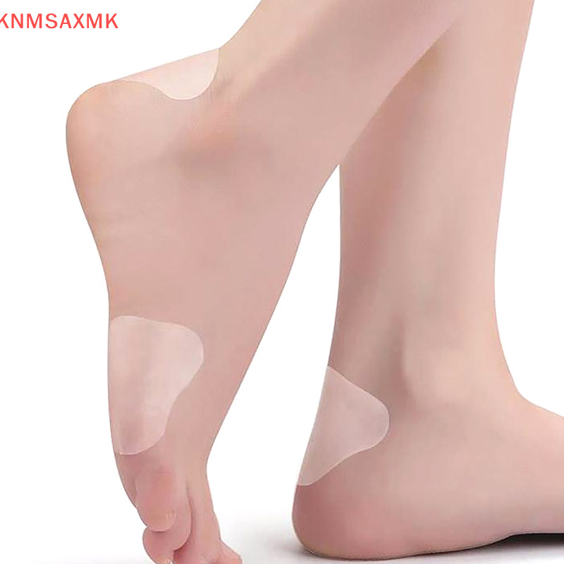 Zhechuibbb.th 1Pair/Board Invisible Transparent Anti-friction Heel Sticker Anti-Wear Heel Toe Protector Pads Blister Prevention Foot Care สินค ้ าใหม ่