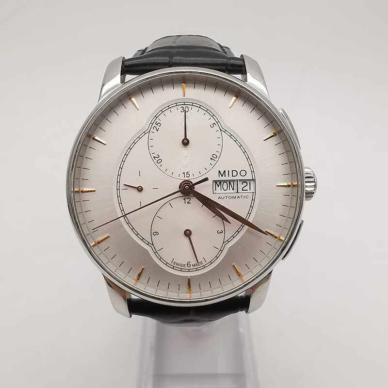 Mido/baroncelli SeriesM8607.4.10.1 Men 's Mechanical Chronograph Watch Gauge Diameter42mm