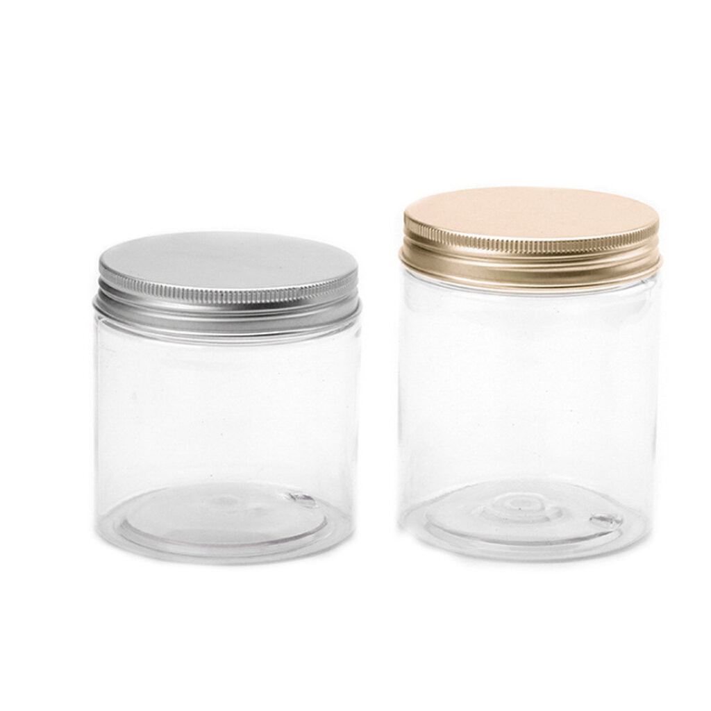 กระปุก pet กระปุกครีม ฝาอลูมิเนียม+ฝาใน ขนาด 120 150 200 250 ml.