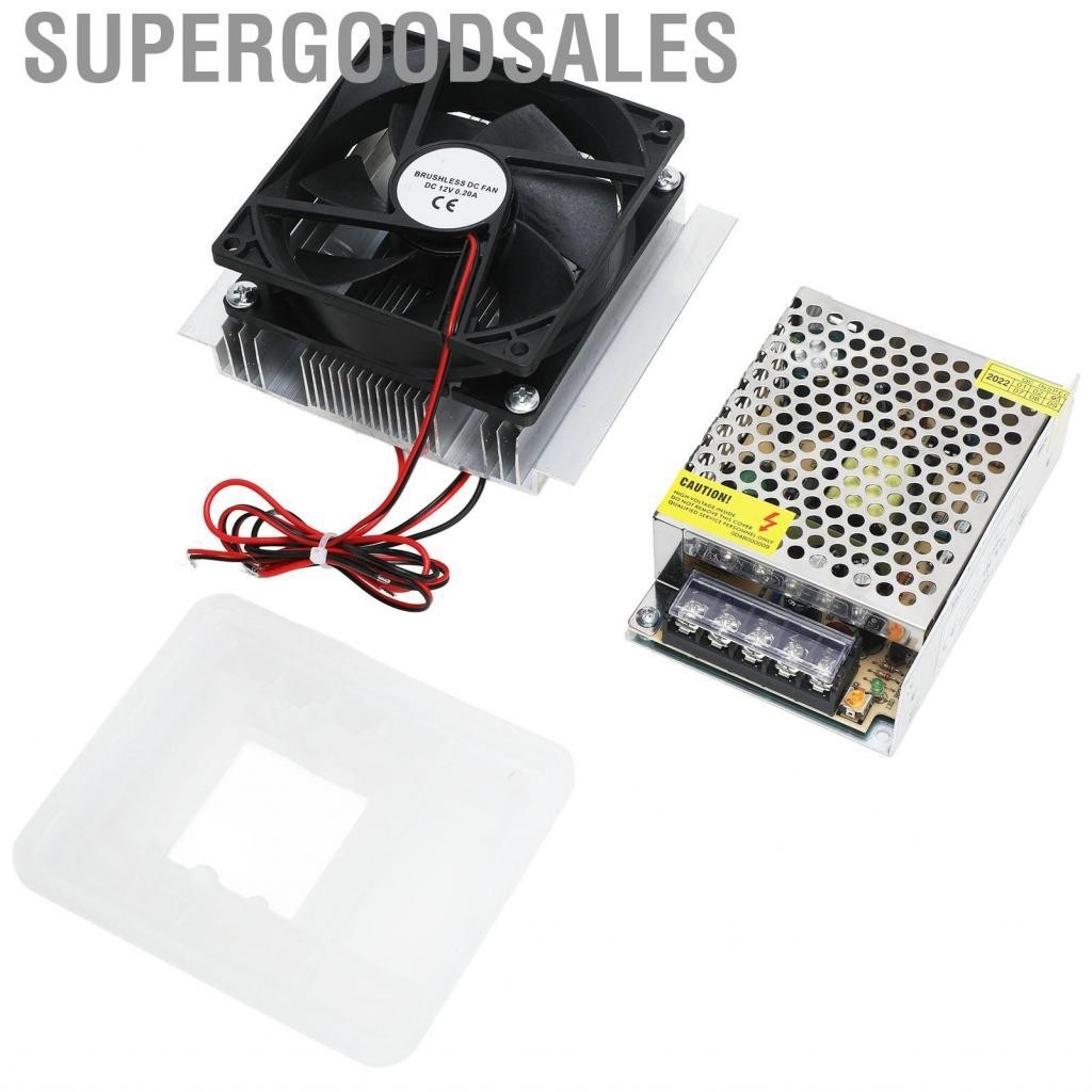 Supergoodsales Peltier Cooler With Power Supply Semiconductor Refrigeration Cooling System