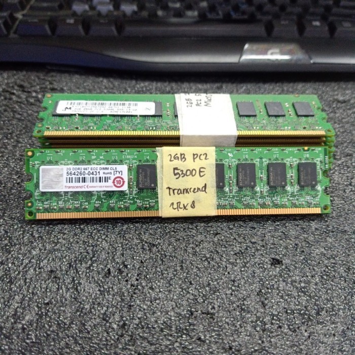 Ram MEMORY SERVER DDR2 2GB 2RX8 PC2 5300E ECC MIX