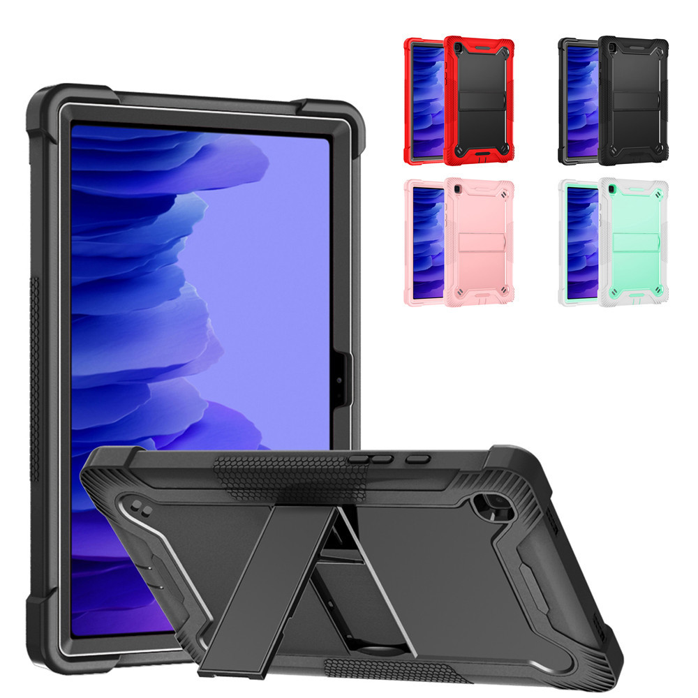 SAMSUNG สําหรับSamsung Galaxy Tab A7 Lite 8.7 10.4 นิ้ว 2020 2021 2022 SM-T220 SM-T225 SM-T500 SM-T503 SM-T505 SM-T509 กรณีเด็กปลอดภัยซิลิคอนPC HYBRIDกันกระแทกฝาครอบแท็บเล็ตปลอก