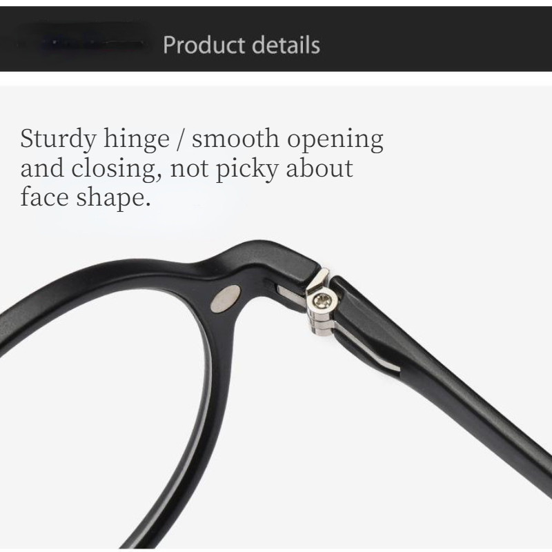 JIUERBA เลนส์แขนแม่เหล็กคลาสสิก, แว่นกันแดดโพลาไรซ์, แว่นตาขับรถรูปไข่สําหรับผู้ชายและผู้หญิงที่ทันสมัยพร้อมคลิปแม่เหล็ก 5 คลิป - รูปที่ 6