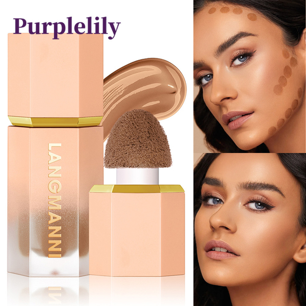 3 สี Liquid Contour Bronzer Stick - Natural Waterproof Lasting Matte Nose Shadow Contouring Brighten - Face Highlighter Cream