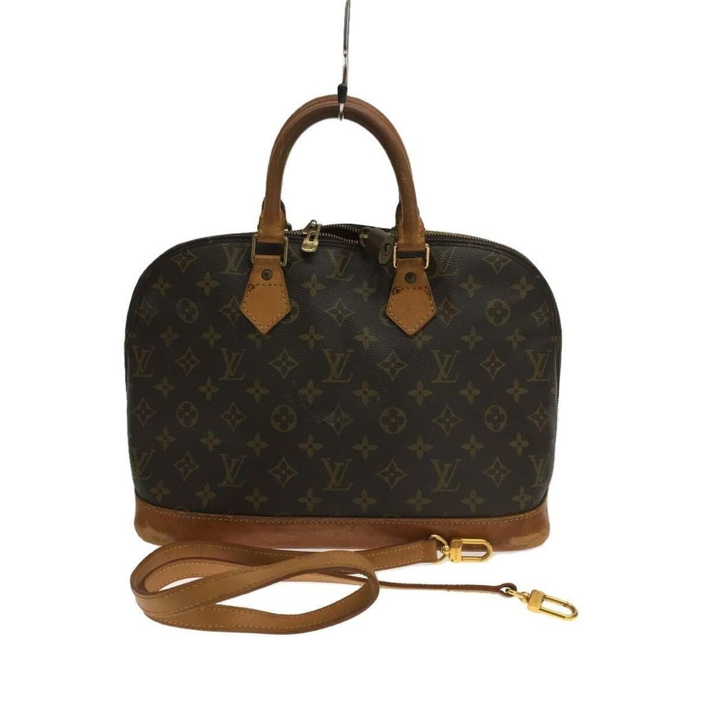 LOUIS VUITTON Handbag Monogram Alma BB M53152 Brown PVC Patterned all over Direct from Japan Secondhand
