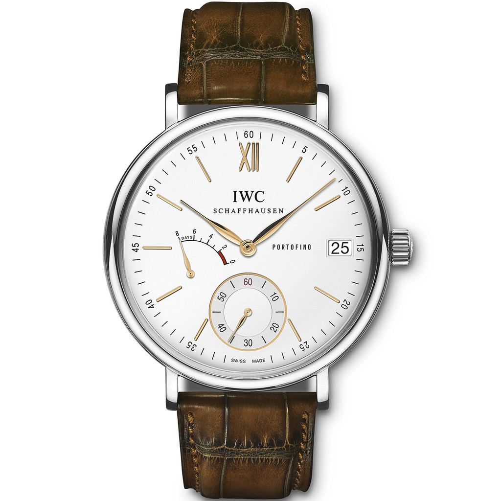 Iwc IWC IWC Baitao Fino Manual Mechanical Men 's Watch นาฬิกาผู ้ ชาย IW510103