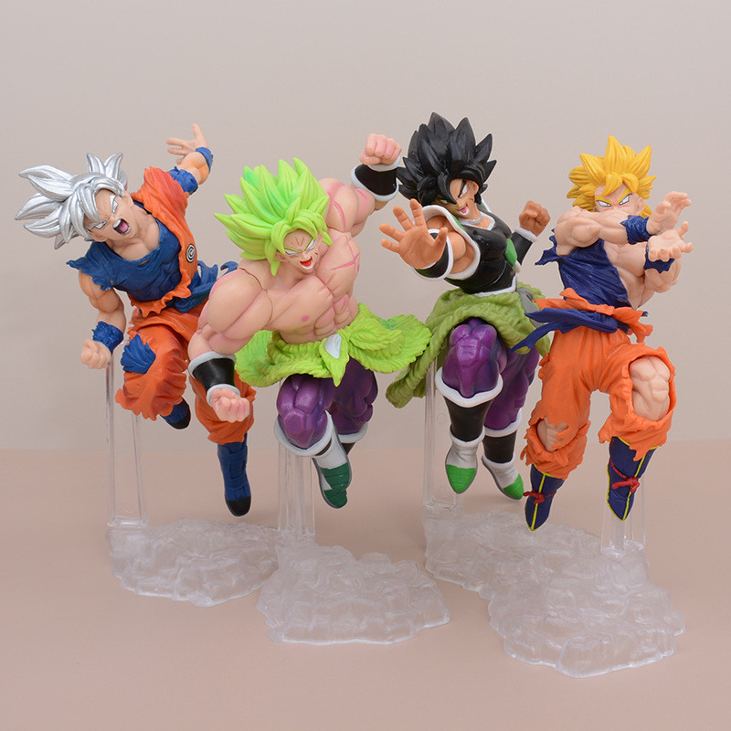Dragon Ball รูป Dragon Ball Shock Wave Super Saiyan Silver-Haired Son Goku Broly อะนิเมะสินค ้ าเครื ่ องประดับ
