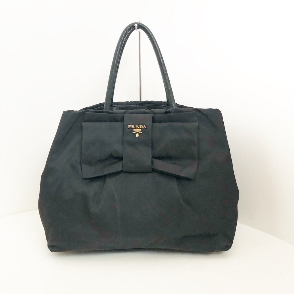 สินค้ามือสอง PRADA Tote bag bn1601 nylon black Brandear