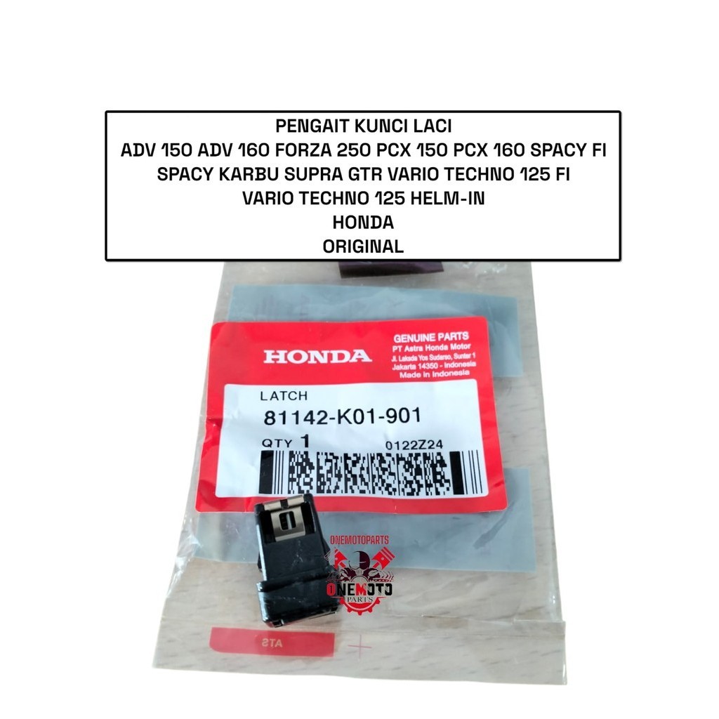 LATCH DRAWER LOCK HOOK ADV 150 160 FORZA 250 PCX 150 160 SPACY FI SUPRA GTR VARIO ORIGINAL 81142-K01
