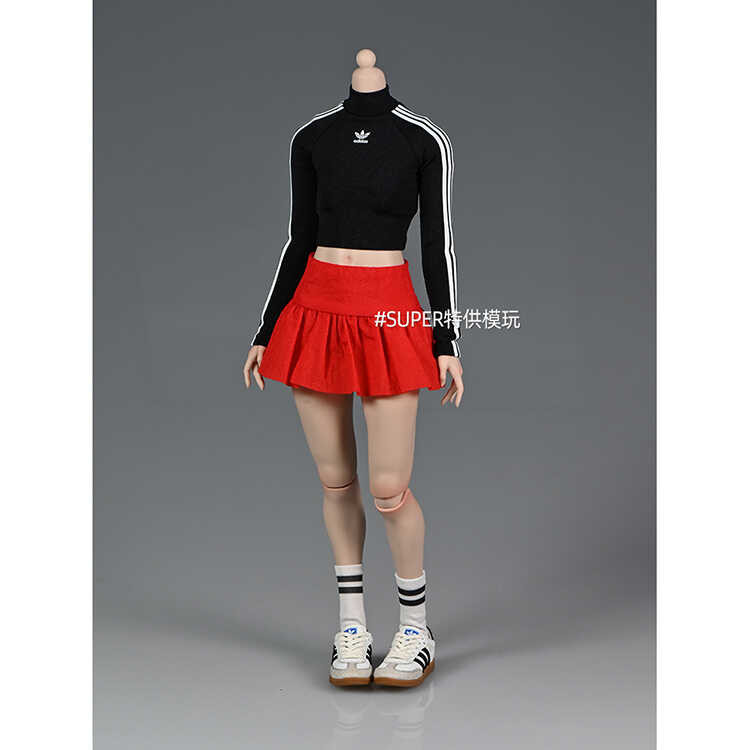 1/6 Scale ทหารหญิงตุ๊กตากระโปรงจีบ 40 ซม.ชุดเคลื่อนย้ายได้อุปกรณ์เสริม worldbox at201