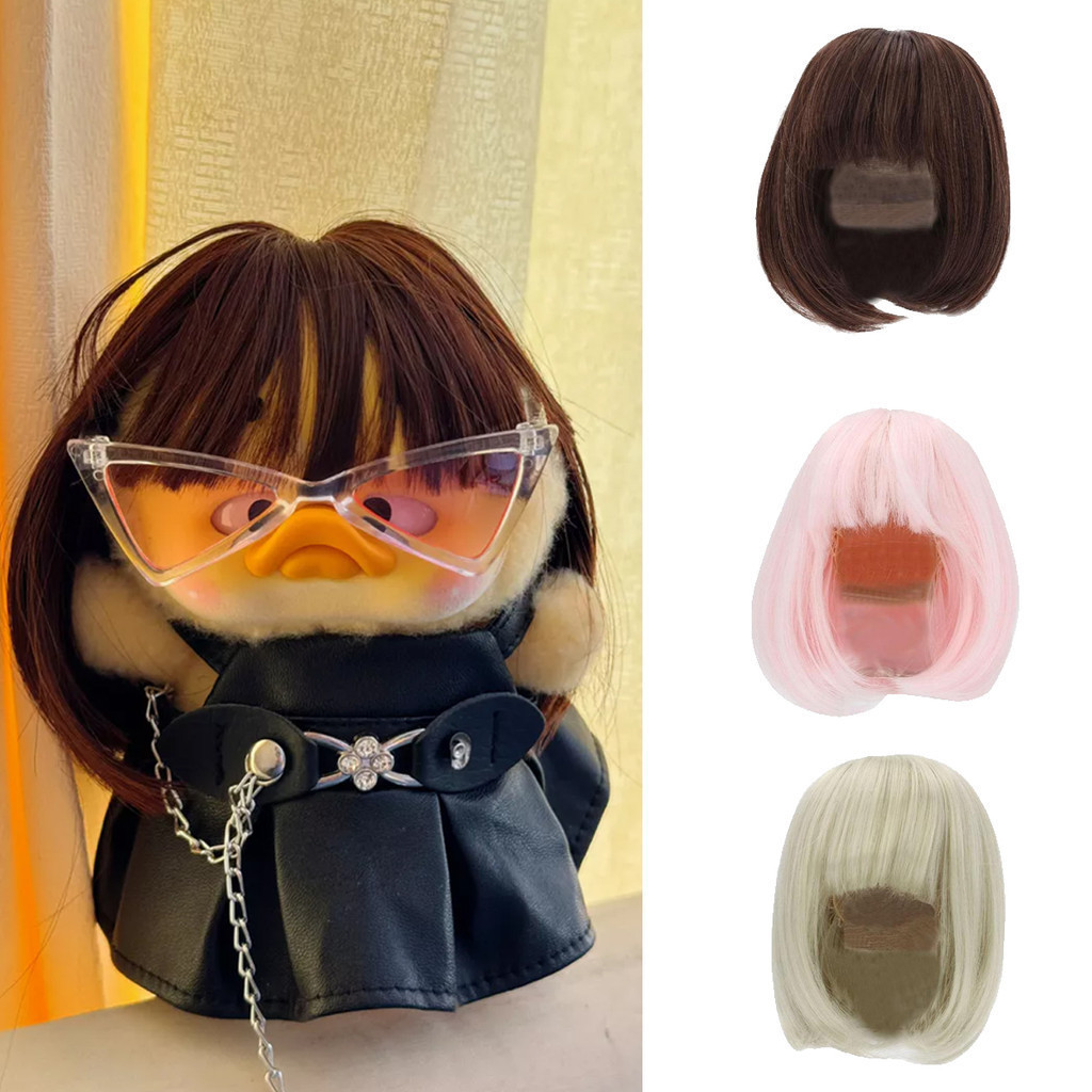 Jh ตุ๊กตาวิกผมอุณหภูมิสูง Fibre ทนทาน BJD ผมสําหรับการเล่น upset เป็ดตกแต่ง[OVSA]