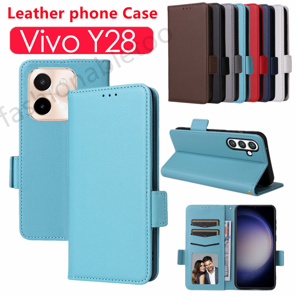 Flip หนังสําหรับ Vivo Y28s Y18s Y38 Y58 Y03s Y03t Y100 Y 28s Y 18 Y 38 Y 03 Y 100 VivoY28s VivoY18 VivoY38 VivoY03 VivoY100 ปลอกแม่เหล็กกันกระแทกฝาหลัง – โปรปัง