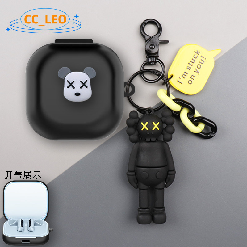 For Redmi Buds 6 Active Case Cartoon Dinosaur Keychain Pendant Redmi Buds 6 Active Silicone Soft Case Creative Astronaut Redmi Buds 6 Active Shockproof Shell Case Protective Cover