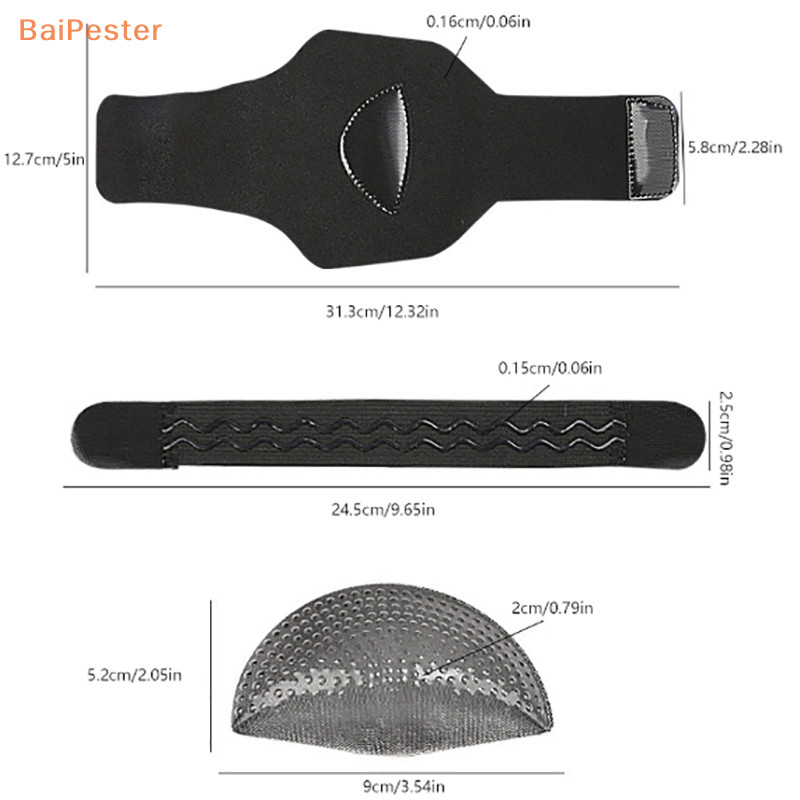 [BaiPester] เท้าแบน Arch Support Orthopedic Insoles Pads สําหรับรองเท้าผู้ชายผู้หญิงเท้า Valgus Varus กีฬา Insoles รองเท้าแทรกเบาะ