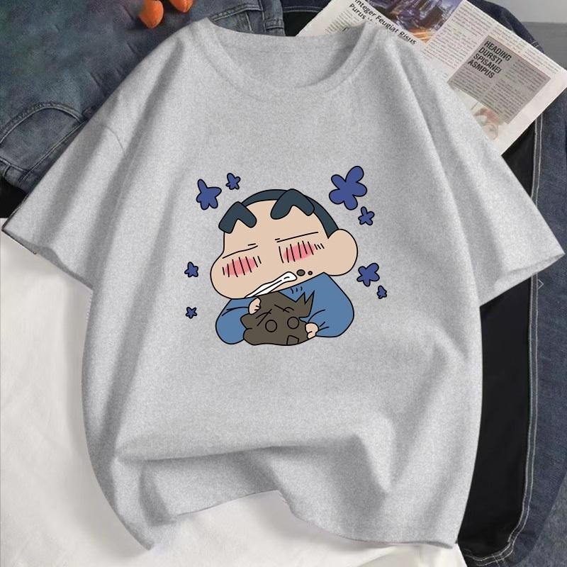 เสื้อยืดผู้หญิง Printed T-shirt, สีพื้นมีให้เลือกหลากสี#T37