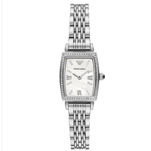 AR11405 AR11406 - 26mm Armani woman's crystal-encrusted quartz watch minimalist fashion watch