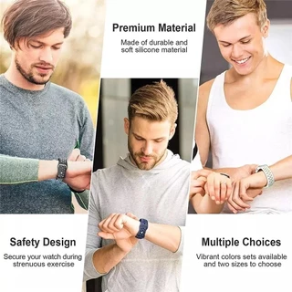 สายซิลิโคนเดิม Band Correa Breathable สําหรับ Apple Watch 44/45/40 มม.41 มม.38 42 มม.Iwatch series 9 8 SE 7 6 Ultra 2 49 มม.
