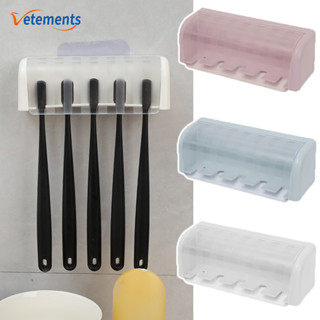 กําแพง ตัวเอง กาว ที่เก็บแปรงสีฟันกันน้ํา - ชั้นวางมีดโกน 5 …