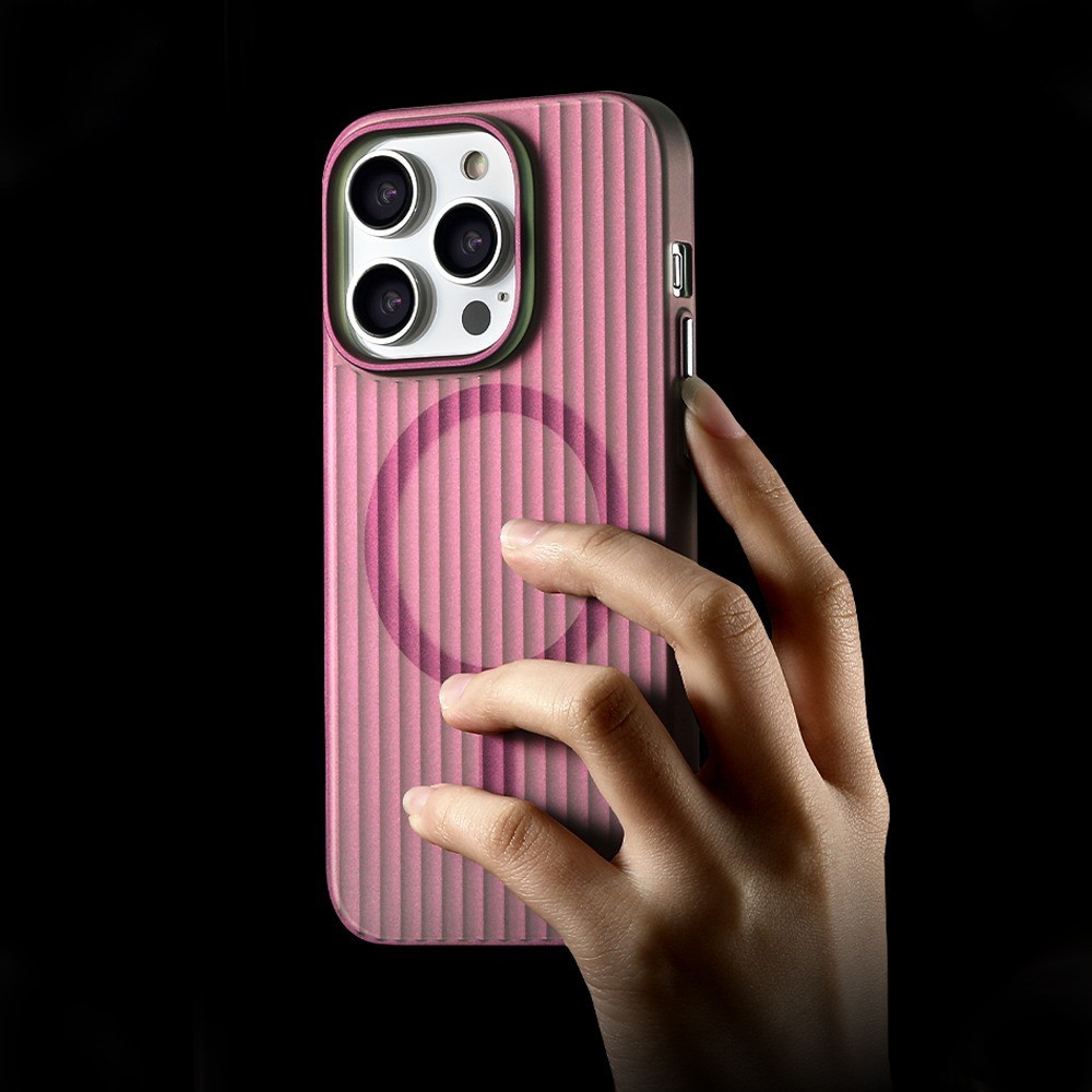 หรูหราแม่เหล็กiphoneกรณีsimple Matteสีม่วงกรณีIphone 11 Full Bodyซิลิโคนกันกระแทกนุ่มกรณีThickenกล้องป้องกันกรณีสําหรับIPhone 15 14 13 12 11 Pro Max