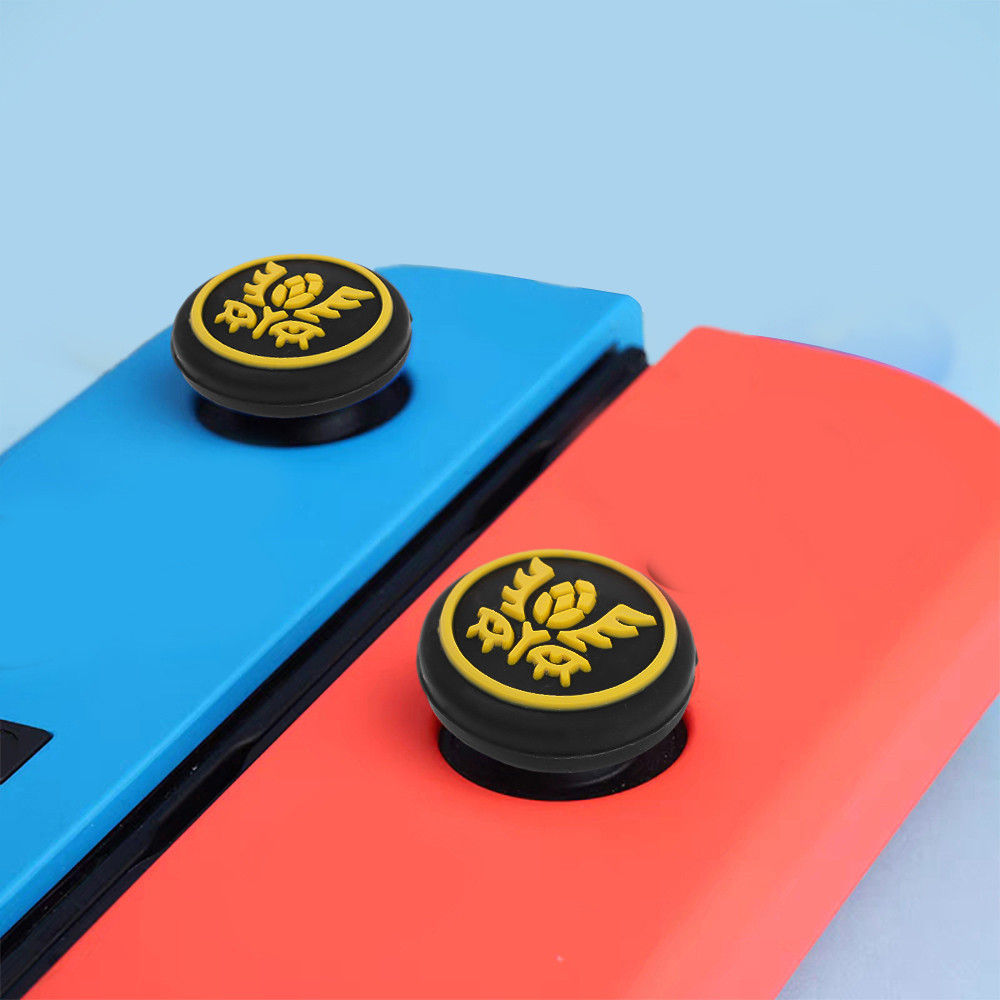 2/4 ชิ้นซิลิโคน Cat Paw Thumb Stick Grip Cap - Nintendo Switch Lite เกมคอนโซลควบคุมกรณี - จอยสติ๊กน่ารักฝาครอบ - Thumbstick ป้องกันอุปกรณ์เสริม - Stick Protector Caps
