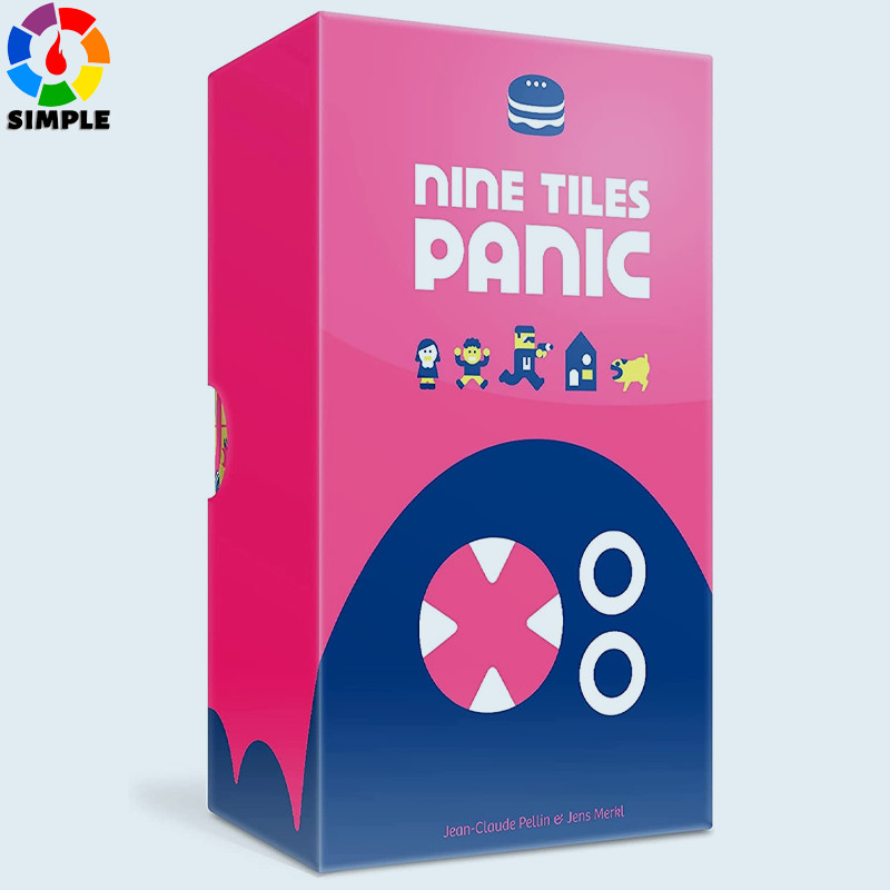 Oink Games Nine Tile Panic Board Game