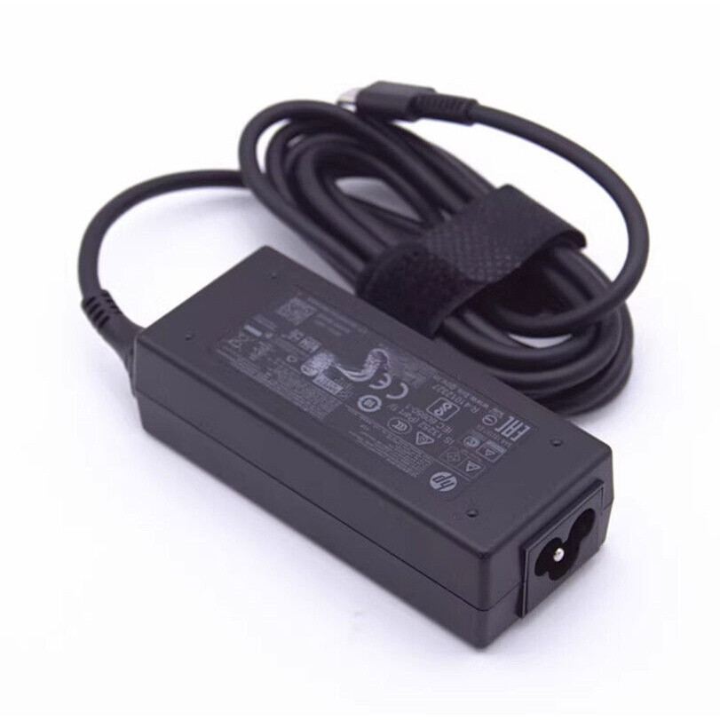 HP 15V 3A 45W USB-C อะแดปเตอร์ชาร์จ TPN-LA11 TPN-DA15 สําหรับ HP Chromebook X360 14 G1