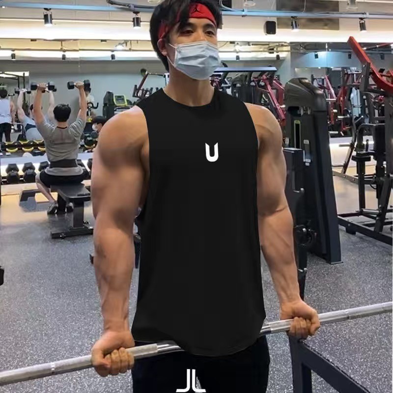 ม-4เอ็กแอล เสื้อกล้ามออกกําลังกายกีฬาแห้งเร็วผู้ชายเสื้อกล้ามแขนกุดระบายอากาศ