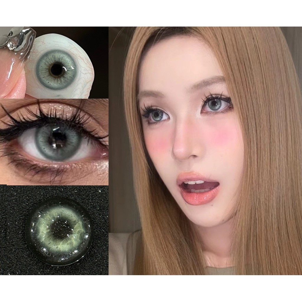 (2024.มิถุนายน 27th)BJXLV Series,ColorPinto Brand ,14.20mm,(เกรด 0-8.00), คอนแทคเลนส์การใช้งานรายปี(