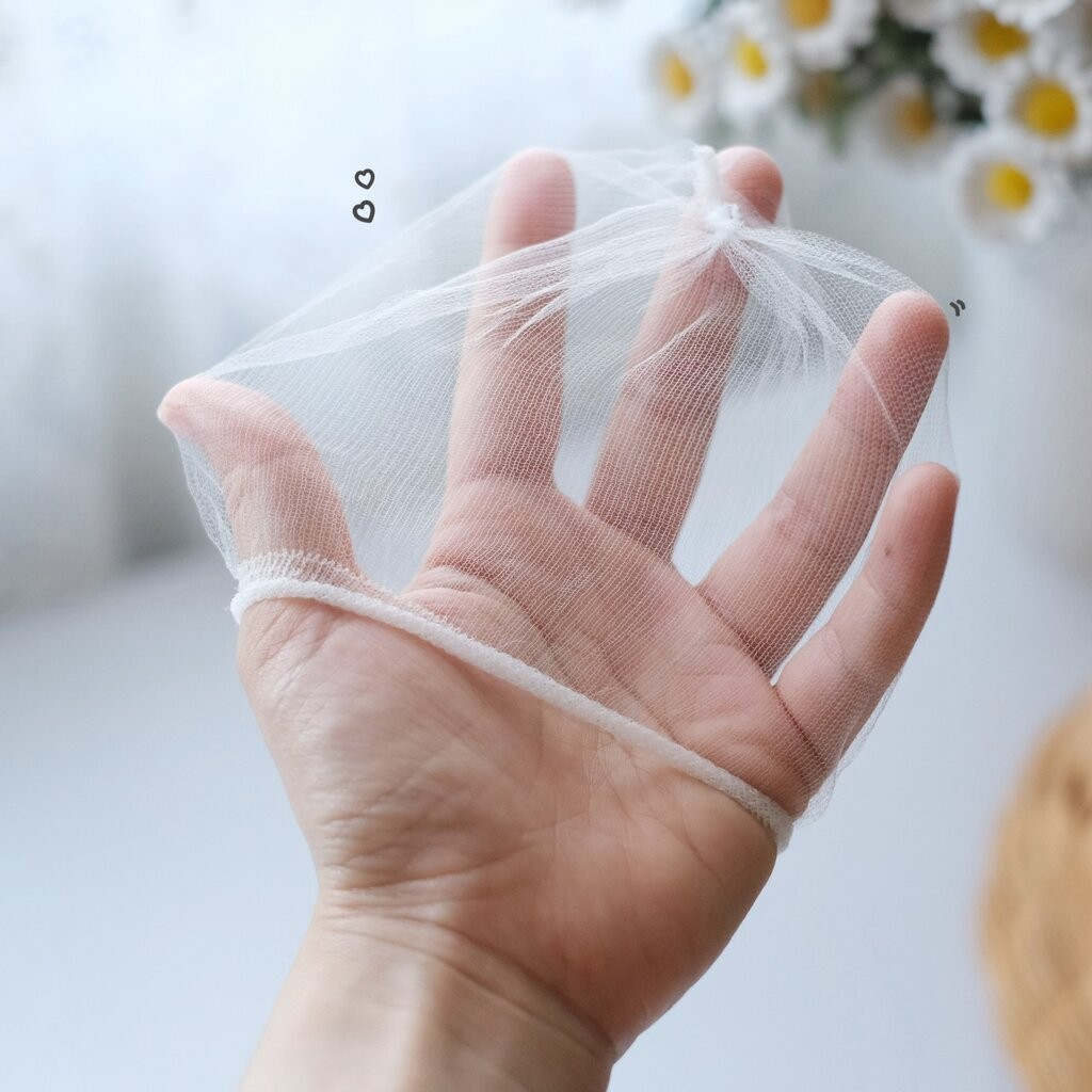 Omocha - (Refill) Sink net ถุงตาข่ายดักเศษอาหาร ถุงตาข่ายอ่างล้างจานแบบรีฟิล