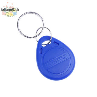 Joliann0 10 ชิ้น TK4100 พวงกุญแจ 125KHZ RFID proximity id การ์ด token แท็กคีย์ fobs NFC th