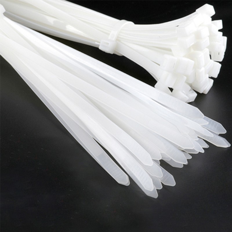 DZB HOME  เคเบิ้ลไทร์ สายรัดพลาสติกไนล่อน เข็มขัดรัดสายไฟ  หนวดกุ้ง