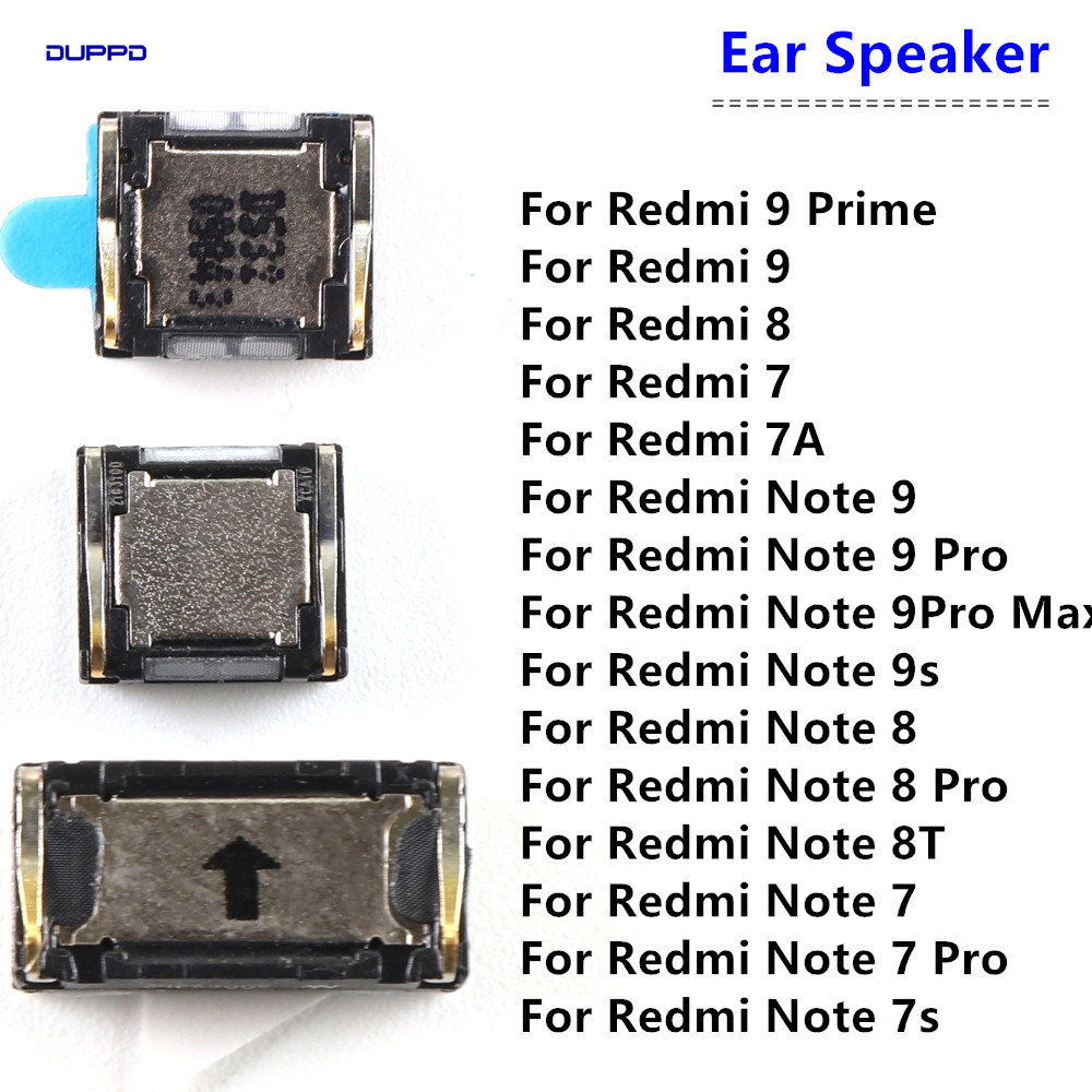 หูฟัง หูฟัง หูฟังสําหรับ XiaoMi Redmi หมายเหตุ 9 9S 8T 8 7 Pro Max 7S 8A 7A Prime