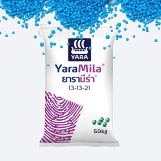 ปุ๋ยยาารามีล่า 13-13-21 ให้สารอาหารและเพิ่มผลผลิตพืช ขนาด 100 กรัม - 2กิโลกรัม