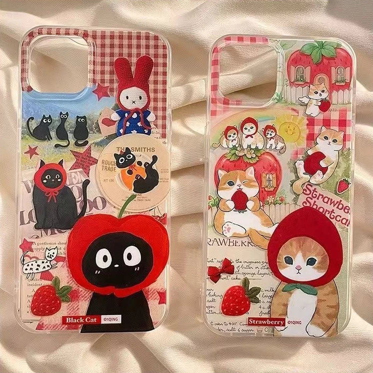 🔥Good🔥ส่งจากไทย เคสโทรศัพท์มือถือนิ่ม เคสไอโฟน กันกระแทก สําหรับ iPhone17 16 15 14 13 12 11Promax 7 8 Plus X XR XSMax