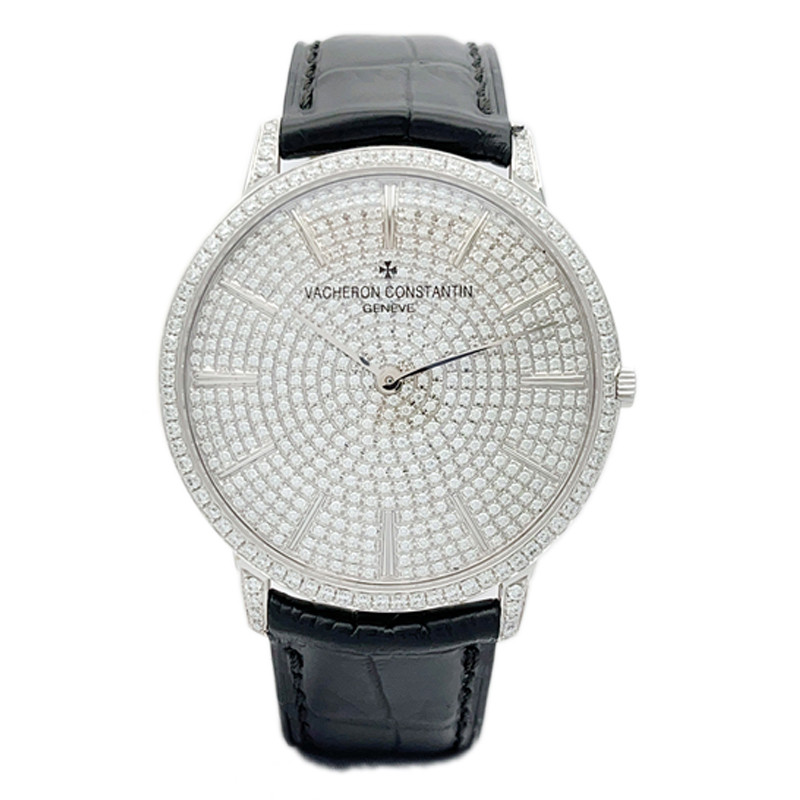 Vacheron Constantin Heritage Gypsophila Manual Mechanical Watch ของแท้ 81180/000G-917