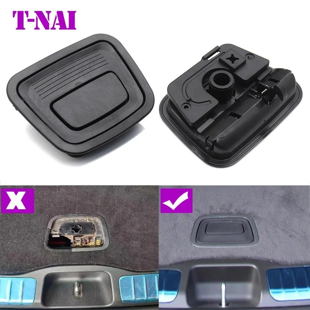 ด้านหลังกระเป๋าเดินทาง Trunk Boot Mat พรมปูพื้นสวิทช์ Latch Handle สําหรับ Mercedes BENZ CLA ABC GLA