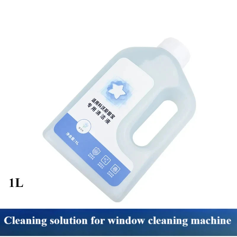 1l น้ํายาทําความสะอาดสําหรับ Ecovacs W1PRO/W920/W850 น้ํายาล้างหน้าต่างหุ่นยนต์ทําความสะอาดตัวแทนเปลี่ยนอุปกรณ์เสริม, ชิ้นส่วนเครื่องดูดฝุ่น