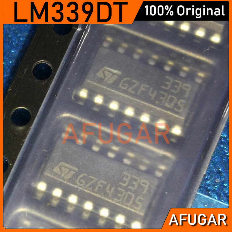 LM339DT 10 ชิ้น LM339 LM339D Patch 339 SOP-8 ยี่ห้อ pxc8