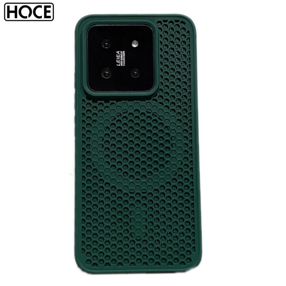 HOCE การกระจายความร้อน Air Vent เคสโทรศัพท์แม่เหล็กสําหรับ XIAOMI 17 13 14 15 Redmi K60 K70 ซิลิโคนนุ่มปกหลัง