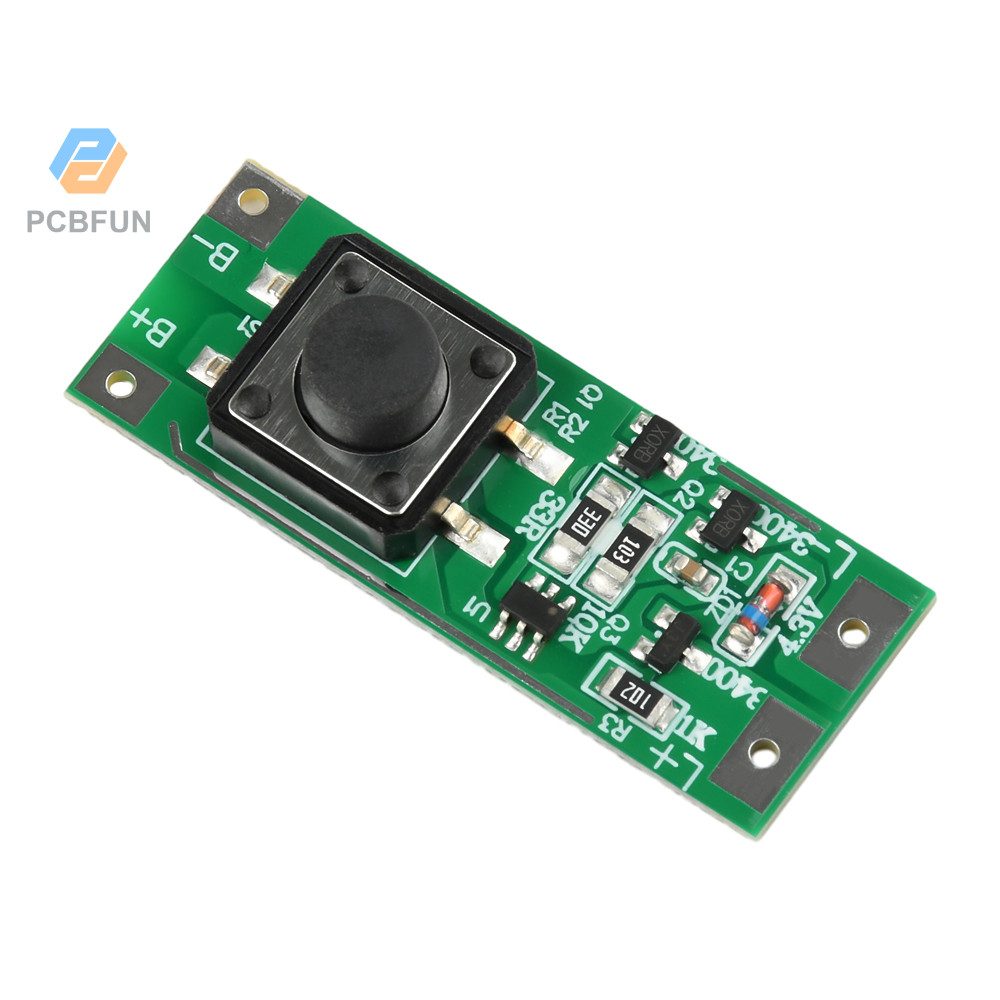 Pcbfun 1/3/5PCS 3V 12V Blinking โมดูลสวิทช์สวิทช์ High Light Control Board Driver Board