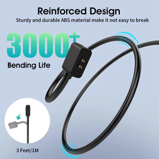สายชาร์จ USB for Xiaomi Mi Band 10 9 8/9 Mi Band 10 9 8NFC/Mi Band 9 8 Pro/Mi Band 9 8 Active/Redmi Watch 6 5 4 2