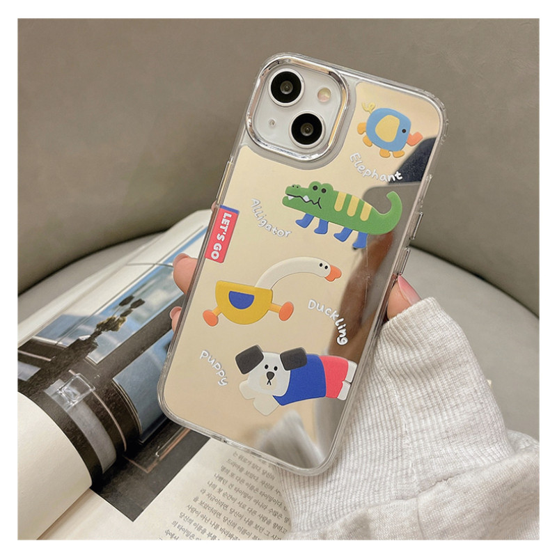 ตลกการ์ตูนสัตว์เคสโทรศัพท์สําหรับ Honor X9C X7C X6B X5B Plus 300 Pro Ultra 200 สมาร์ท Magic 7 Lite 5G 4G น่ารักกันกระแทกปกอ่อนหรูหราชุบกรอบปลอก - รูปที่ 2