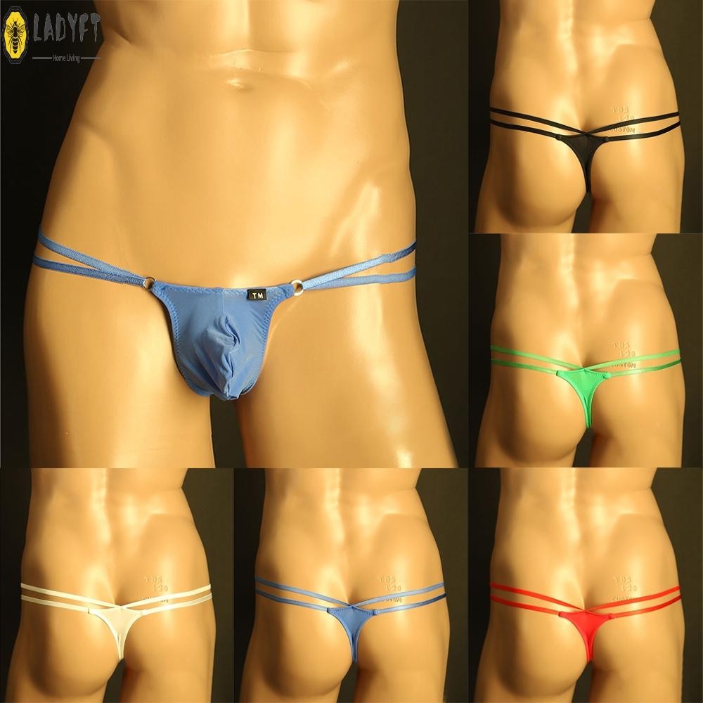 ผู้ชายกางเกงในเซ็กซี่กระเป๋าชุดชั้นในเซ็กซี่บิกินี่ กังวล จีสตริงกางเกงขาสั้นแนวราบ