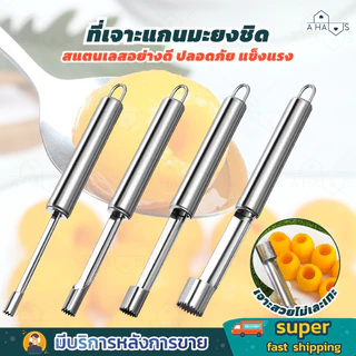 A HAUS ที่เจาะแกนผลไม้ อุปกรณ์คว้านเม็ด มีดคว้าน มีดแกะสลัก คว้านเม็ด มะยงชิด พุทรา เชอร์รี่ แอปเปิ้ล สแตนเลส